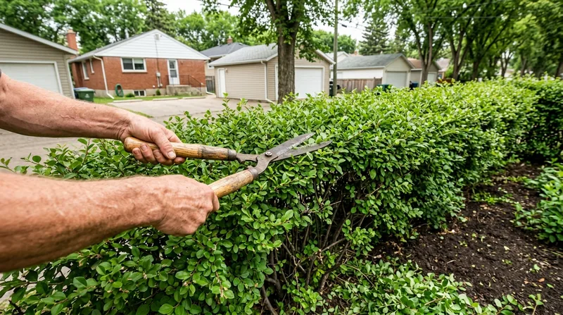 Hedge Trimming in Edmonton